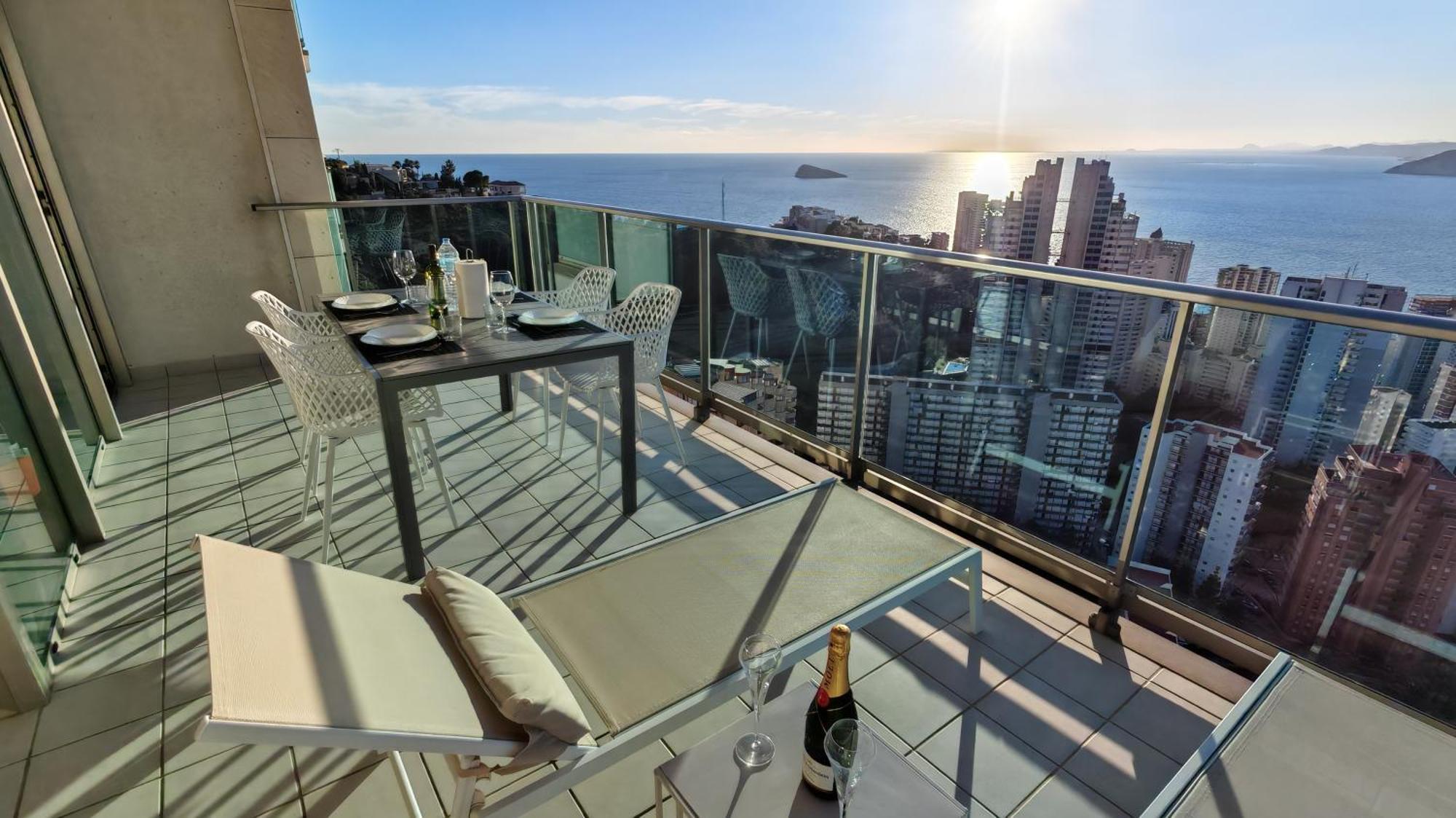 Skyline Floor 28 Sea Views Benidorm Exterior foto
